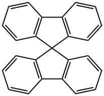 9,9'-Spirobi[9H-fluorene] Struktur