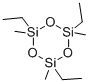 2,4,6-三乙基-2,4,6-三甲基环三硅氧烷, 15901-49-2, 结构式