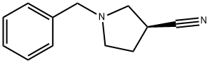 (S)-1-苄基-3-氰基吡咯烷, 159063-16-8, 结构式