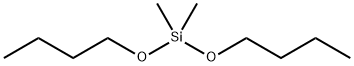 二甲基二正丁氧基硅烷, 1591-02-2, 结构式