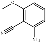 2-amino-6-methoxybenzonitrile Structure