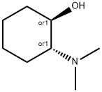 TRANS-2-(ジメチルアミノ)シクロヘキサノール 化学構造式