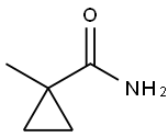 1-甲基环丙烷酰胺,15910-91-5,结构式