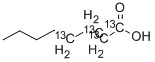 オクタン酸 (1, 2,3,4-13C4, 99%)