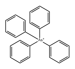 tetraphenylarsonium 结构式