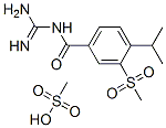 Benzamide,N-(aminoiminomethyl)-4-(1- methylethyl)-3-(methylsulfonyl)-,monomethanesulfonate Structure