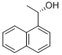 (S)-α-メチルナフタレン-1-メタノール 化学構造式