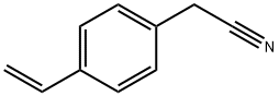 ビニルベンジルシアニド (m-, p-混合物) 化学構造式