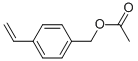 酢酸4-ビニルベンジル 化学構造式