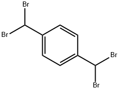 α,α,α',α'-テトラブロモ-p-キシレン 化学構造式