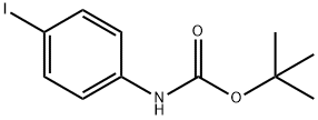 TERT-BUTYL N-(4-IODOPHENYL)CARBAMATE Structure