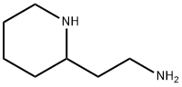 (1-ピペリジン-2-イルエチル)アミン 化学構造式