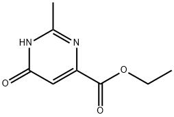 6-HYDROXY-2-METHYL-PYRIMIDINE-4-ACETIC ACID ETHYL ESTER Structure