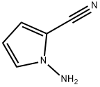 1H-Pyrrole-2-carbonitrile,1-amino-(9CI) 化学構造式
