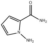 1-氨基-1H-吡咯-2-甲酰胺, 159326-69-9, 结构式