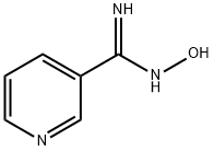3-ピリジンカルボキサミドオキシム 化学構造式