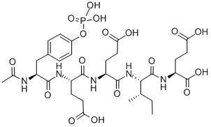 AC-TYR(PO3H2)-GLU-GLU-ILE-GLU Structure