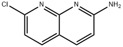 7-クロロ-1,8-ナフチリジン-2-アミン 化学構造式