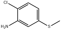 2-CHLORO-5-METHYLSULFANYL-PHENYLAMINE Structure