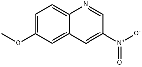 6-Methoxy-3-nitro-quinoline Structure