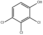 2,3,4-TRICHLOROPHENOL Structure