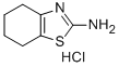2-氨基-4,5,6,7-四氢苯并噻唑盐酸盐, 15951-21-0, 结构式