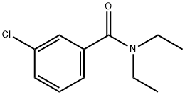 3-氯-N,N-二乙基苯甲酰胺 结构式