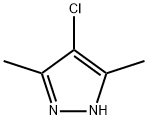 4-クロロ-3,5-ジメチル-1H-ピラゾール 化学構造式