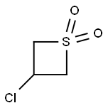 3-Chlorothietane-1,1-dioxide Struktur