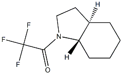 1H-Indole, octahydro-1-(trifluoroacetyl)-, trans-(-)- (9CI)|