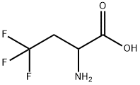 2-AMINO-4,4,4-TRIFLUORO-N-BUTYRIC ACID HYDROCHLORIDE Structure