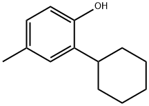2-cyclohexyl-p-cresol Structure