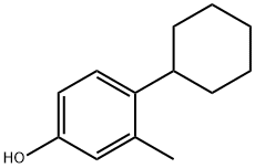 4-Cyclohexyl-m-cresol Structure