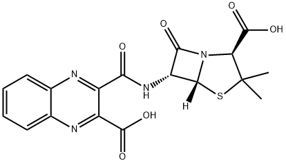 quinacillin Struktur