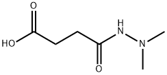 N-(ジメチルアミノ)スクシンアミド酸 化学構造式