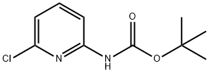 2-BOC-氨基-6-氯吡啶 结构式