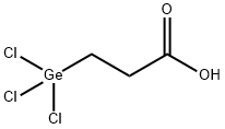 3-(トリクロロゲルミル)プロパン酸 化学構造式
