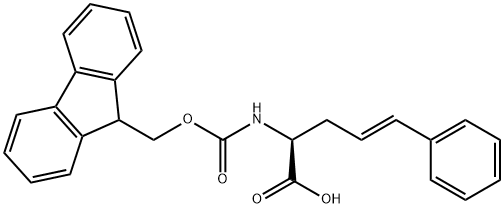 FMOC-L-STYRYLALANINE Structure