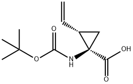 (1R,2S)-1-叔丁氧羰基氨基-2-乙烯基环丙烷甲酸