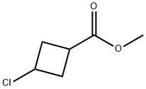 Methyl 3-chlorocyclobutanecarboxylate Structure