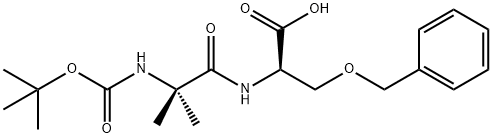 N-2-(3-BENZYLOXY PRIOPIONIC ACID)-2-(N-T-BUTOXYCAR Structure