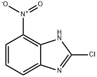 1H-Benzimidazole,2-chloro-4-nitro-(9CI) Struktur