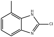 1H-Benzimidazole,2-chloro-4-methyl-(9CI) Structure