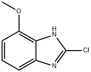 1H-Benzimidazole,2-chloro-4-methoxy-(9CI) Structure