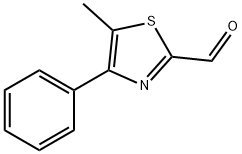 5-Methyl-4-phenyl-thiazole-2-carbaldehyde Structure