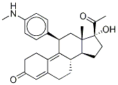N-Desmethyl Ulipristal Structure