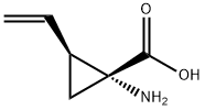 (1R,2S)-1-氨基-2-乙烯基环丙烷羧酸,159700-58-0,结构式