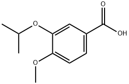 3-イソプロポキシ-4-メトキシ安息香酸 化学構造式