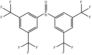 BIS(3,5-BIS(TRIFLUOROMETHYL)PHENYL)PHOSPHINE OXIDE Structure