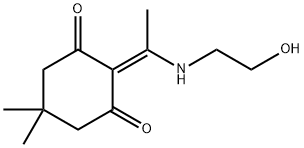 2-[(4,4-DIMETHYL-2,6-DIOXOCYCLOHEX-1-YLIDENE)ETHYL-AMINO]-ETHANOL Structure